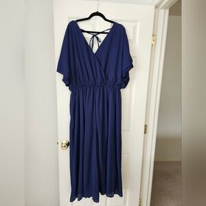 Modcloth Deep Blue Jumper NWT!